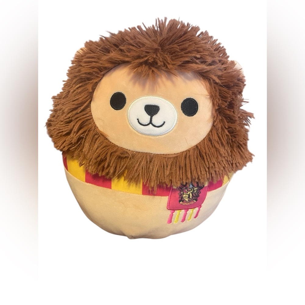 Plush Lion and Friends Set - Brown, Black, Purple - Picture 2 of 7
